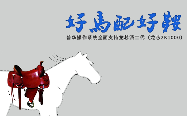 好马配好鞍，普华操作系统全面支持龙芯派二代（龙芯2K1000）